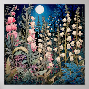 Flores selvagens Art Impressão