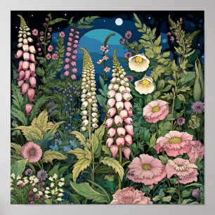 Flores selvagens Art Impressão