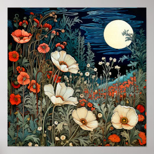 Flores selvagens Art Impressão