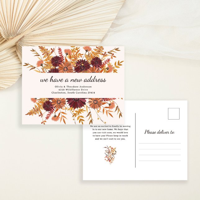 Flores Selvagens Boho de Outono | Anúncio de Mudan (Criador carregado)