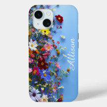 Flores Selvagens capas de iphone Personalizada