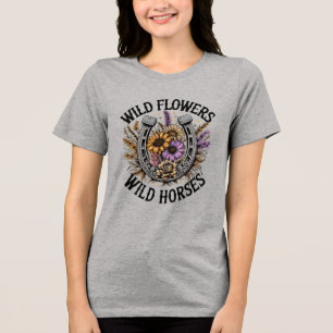 Flores Selvagens Cavalos Selvagens