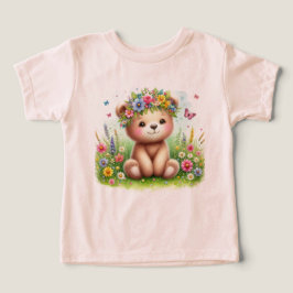 Flores selvagens e Borboletas Beary Cute