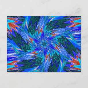 FLORES SELVAGENS EM PASTELS 12 Cartão postal