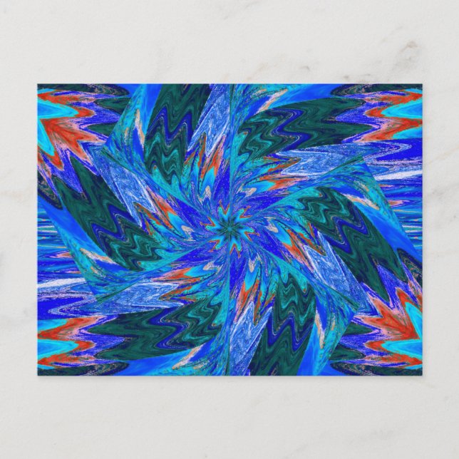 FLORES SELVAGENS EM PASTELS 12 Cartão postal (Frente)