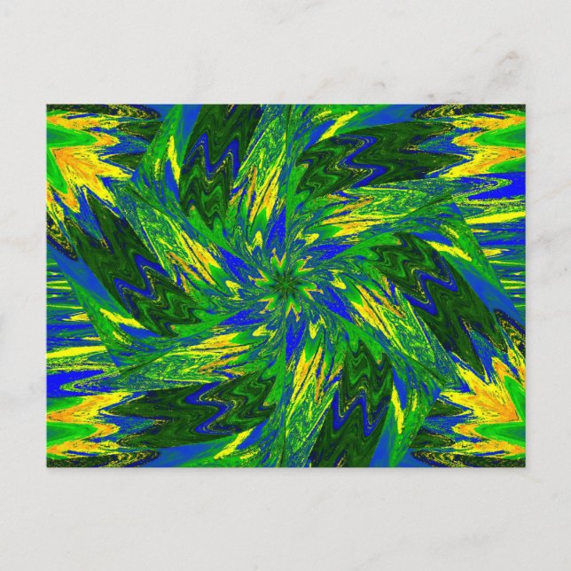 FLORES SELVAGENS EM PASTELS 13 Cartão postal (Frente)