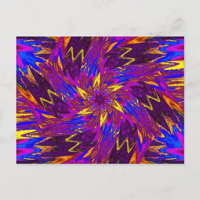 FLORES SELVAGENS EM PASTELS 14 Cartão postal (Frente)