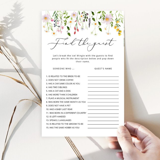 Flores selvagens Encontre o jogo de chá de panela  (Criador carregado)