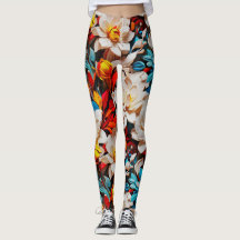 Flores selvagens Galore Leggings
