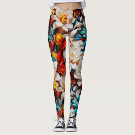 Flores selvagens Galore Leggings