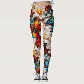 Flores selvagens Galore Leggings