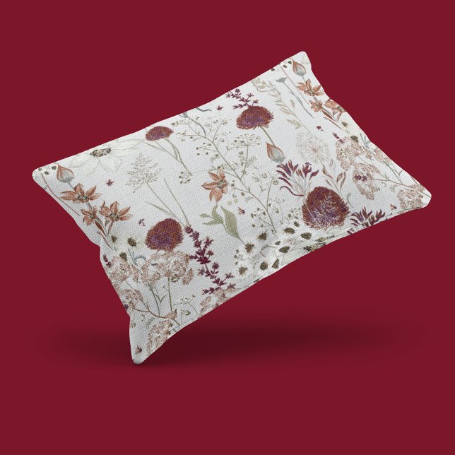 Flores Selvagens Modernas | Elegante Boho Floral (Criador carregado)