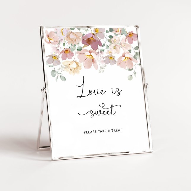 Flores selvagens O amor é doce, toma Poster (Criador carregado)