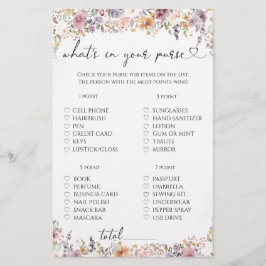 Flores selvagens, o que há no seu jogo