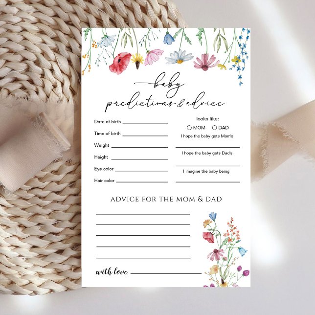 Flores Selvagens Previsão de Bebês e Conselhos (Criador carregado)