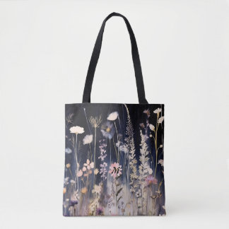 Flores Selvagens Sabores de Aquarelas Bolsa