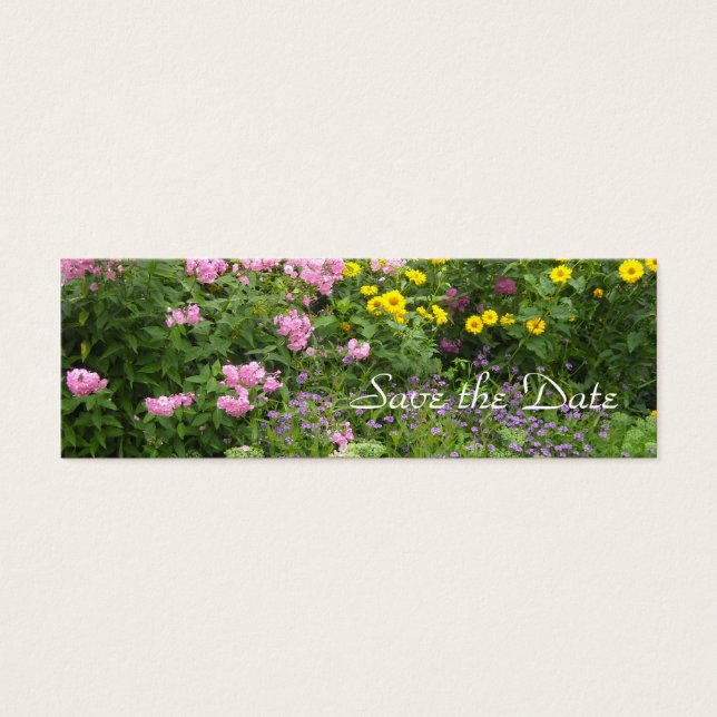 Flores Selvagens - Salve a Data (Frente)
