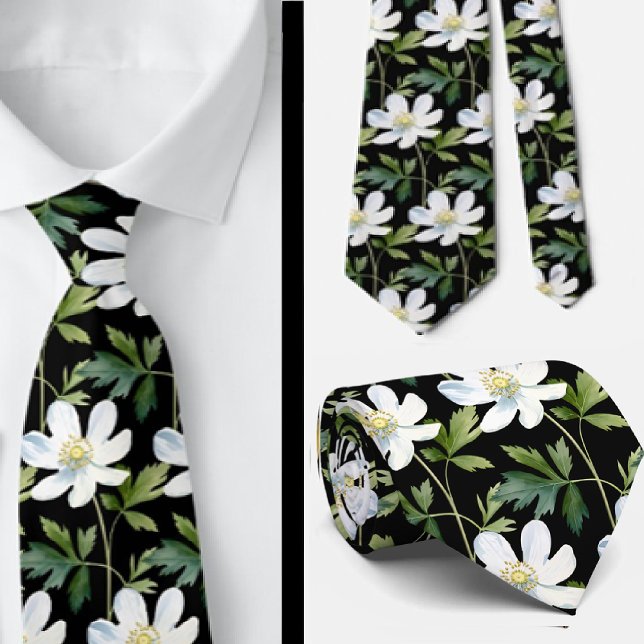 Flores Silvestres de Escritório Casuais Gravata de (Criador carregado)