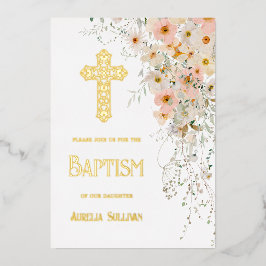 Flores silvestres e batismo verde