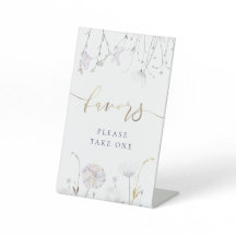 flores silvestres favorece sinal de pedestal