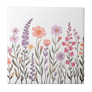 Flores silvestres modernas elegantes fofas feminin