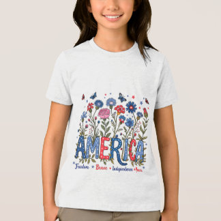 Flores Silvestres Patrióticas Americanas Quatro de