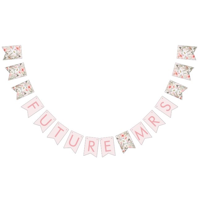 Flores Silvestres Rosadas Futuro Sra Bandeira de B (Todos)