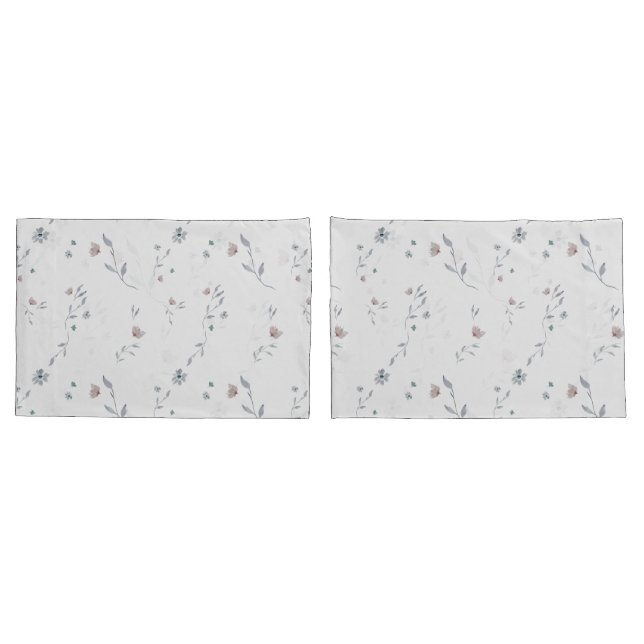 Flores Silvestres Sofisticadas e Elegantes de Cott (Verso - conjunto)