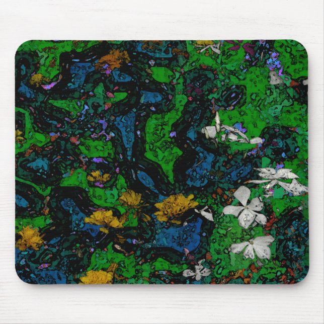 Flores Sortudas ~ Mousepad (Frente)
