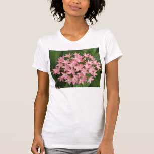 Flores Tropicais bonito Rosa Meninas T Camisa