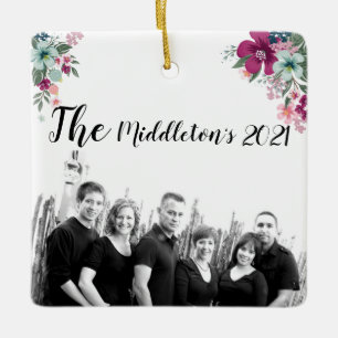 Flores Tropicais de Ornamento Personalizado em Bra