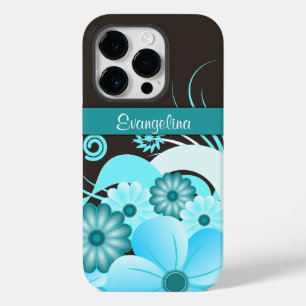 Flores tropicais de primavera Aqua Blue Hibiscus F