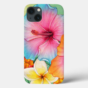 Flores Tropicais Hibiscus Plumeria