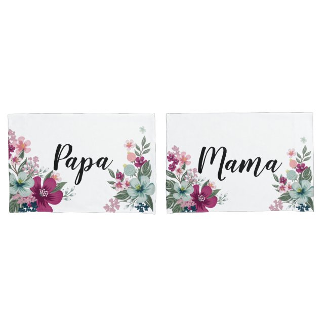 Flores tropicais personalizadas do Capas em branco (Frente - conjunto)