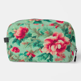 Flores Vermelhas e Folhas Verdes Extremas