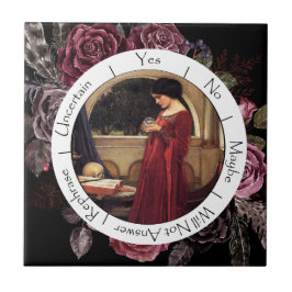 Flores Vermelhas e Pretas Gradiente Pendulum