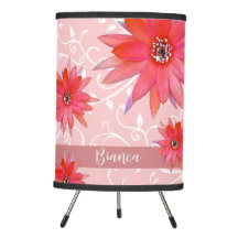 Flores Vermelhas Whimsical Folhas Suavemente Acres