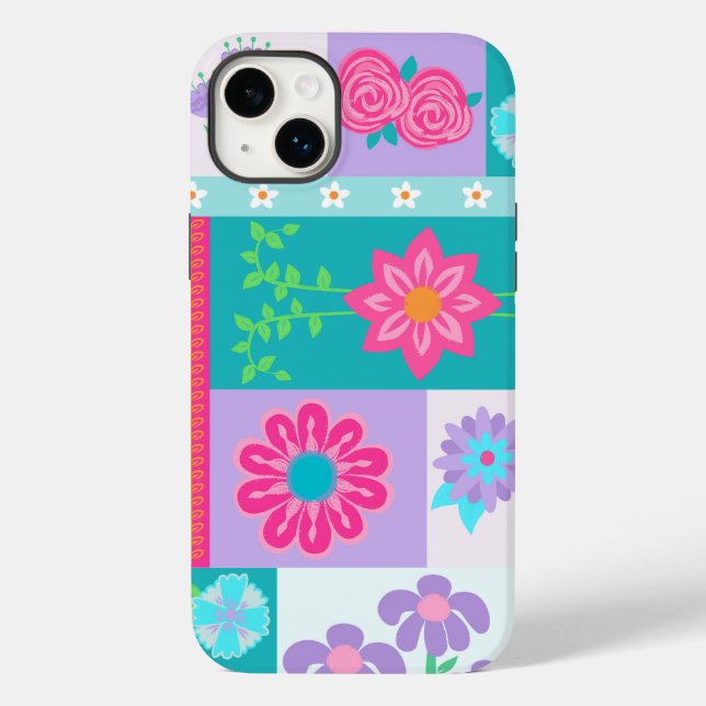 Flores Vibrantes em Flor Design (Verso)