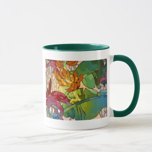 "Floresce" - a caneca de Arman Manookian (Direita)