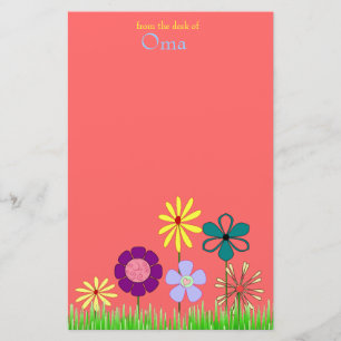 Floresce artigos de papelaria