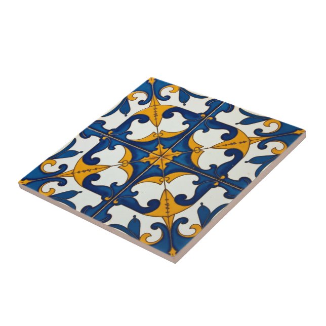 Florescimento Celestial Azulejo (Lateral)