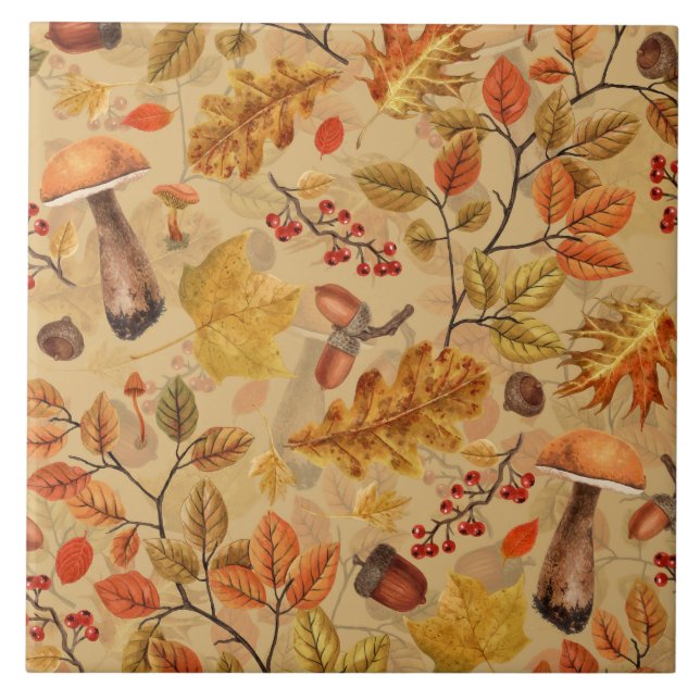 Floresta autóctone em ocre (Frente)