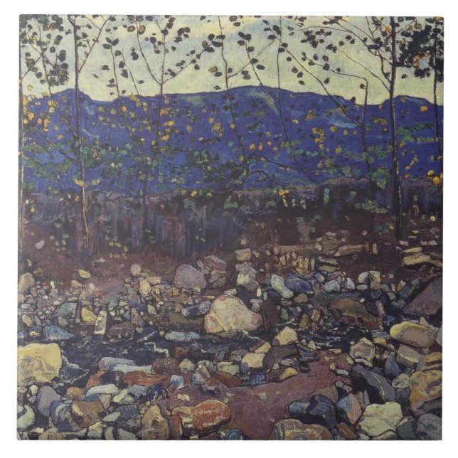 Floresta Brook em Leissigen, Suiça (Paisagem) (Frente)