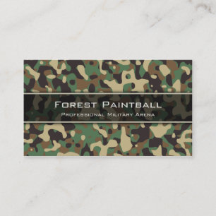 Floresta Camo, cartão de visita da camuflagem de
