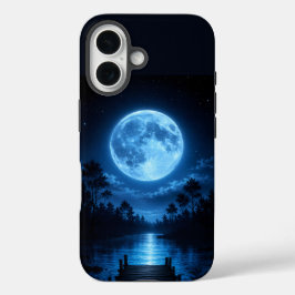 Floresta Celestial Iluminada pela Lua Estética Ref