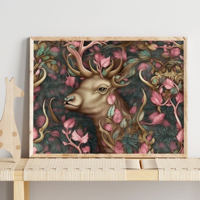 Floresta Cerveja Rosa Oculta | Impressão de Muro d (Criador carregado)