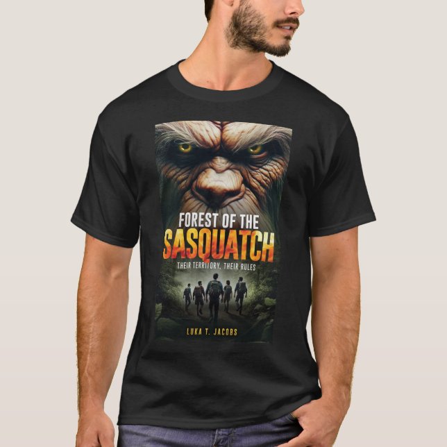 Floresta da camiseta Sasquatch (Frente)