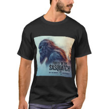 Floresta da camiseta Sasquatch