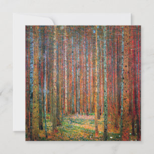 Floresta de Abetos Gustav Klimt