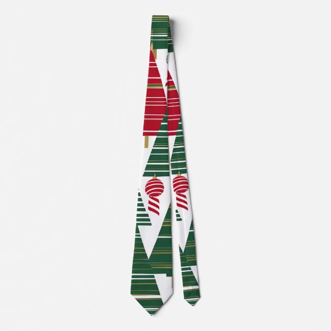 floresta de árvore de natal gravata (Frente)